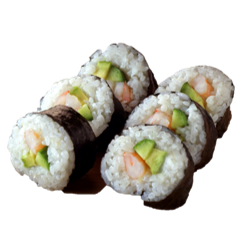 Rollos de sushi
